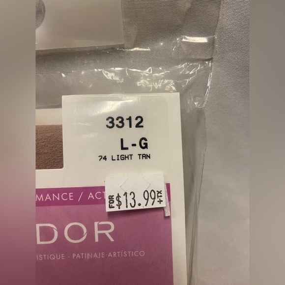 Mondor 3312 Footless Women’s Light Tan Tights - Picture 2 of 3